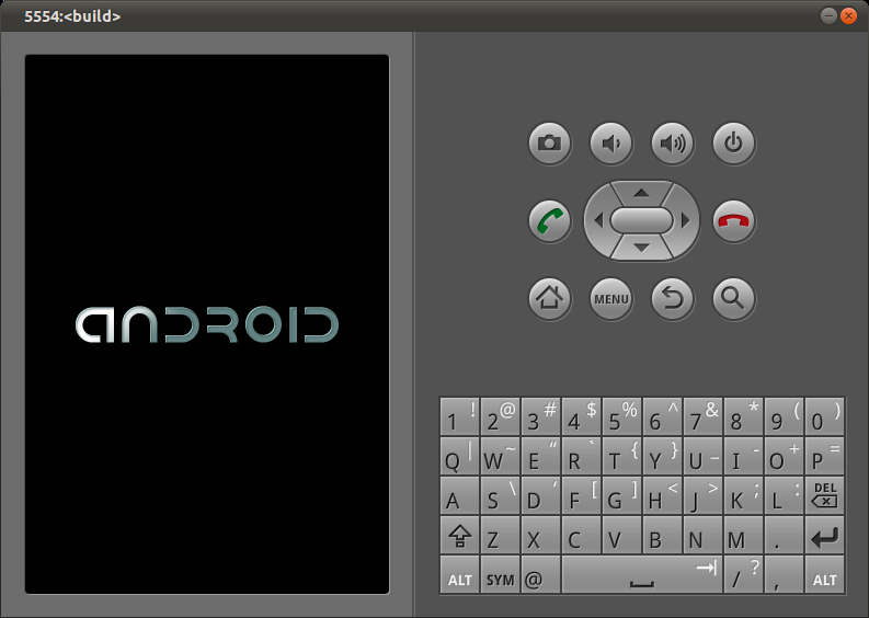 图 7-1. 默认启动动画